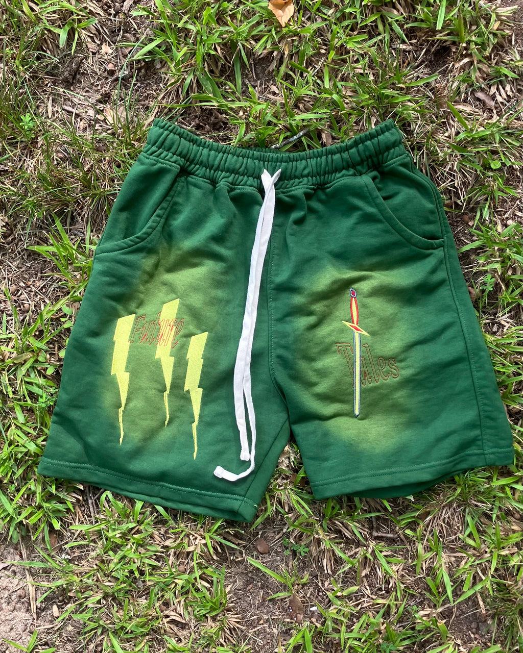 ‘All-Might’ Sun-dyed Sweat Shorts